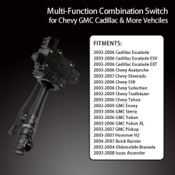 Turn Signal Combination Switch for Chevy Tahoe SSR Silverado GMC Sierra Cadillac