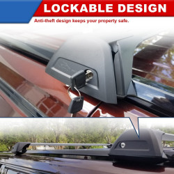 Lockable Cross Bars For Chevrolet Tahoe 2021-2024 Roof Rack luggage Carrier