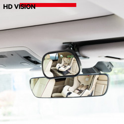 Baby Rear View Mirror Adjustable Car Seat Safety for Infant Child Toddler USA