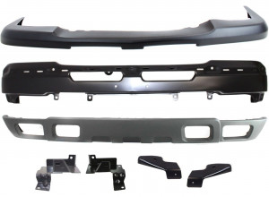 Front Bumper Kit For 2003-2006 Chevrolet Silverado 1500 Paint to Match
