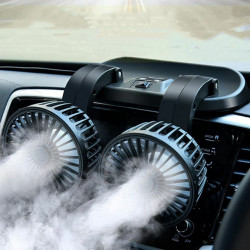 Car Electric Fan Cooler Adjustable Air Cooling Conditioner Tool