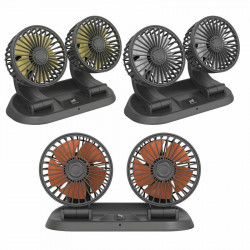 Car Electric Fan Cooler Adjustable Air Cooling Conditioner Tool