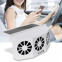 Cycle Exhaust Auto Fans Car Quiet Conditioner Air Solar Cooling Fan Cooler Fr