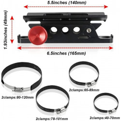 Fire Extinguisher Mount Bracket Quick Release Roll Bar Fit For Wrangler UTV